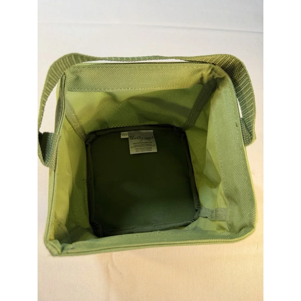 Thirty‎ One Little Carry All Caddy Positive Vibes Spring Rainbow Green GIFT
